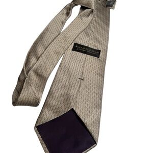 Gold Silk Tie by George Simonton